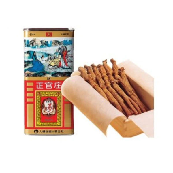 Hồng sâm củ khô hộp thiết 150gr 12 củ