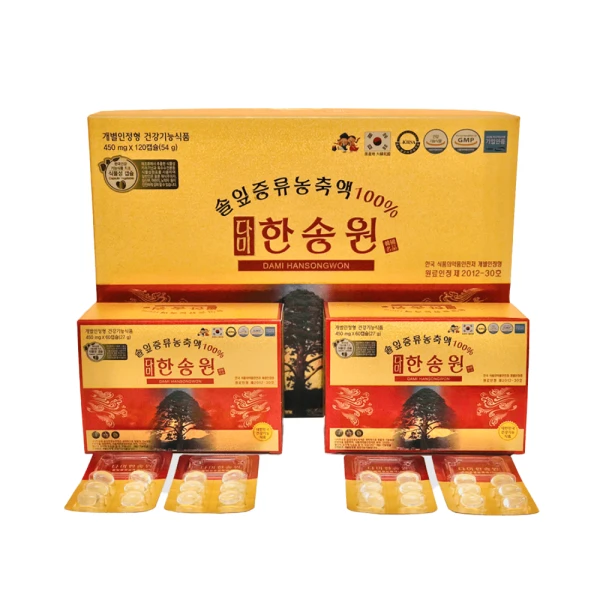 Tinh dầu thông đỏ chính phủ Dami Hansongwon - 120 viên